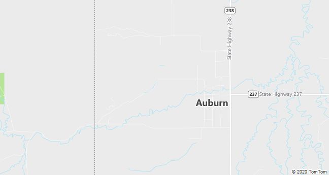 Map of Auburn, WY