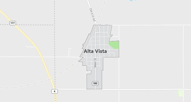 Map of Alta Vista, KS