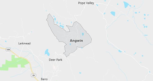 Map of Angwin, CA