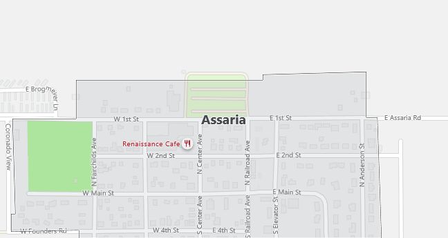 Map of Assaria, KS