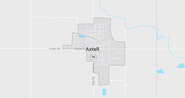 Map of Axtell, KS