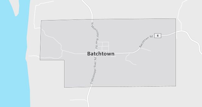 Map of Batchtown, IL