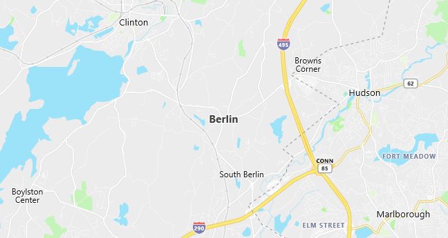 Map of Berlin, MA