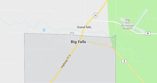 Map of Big Falls, MN