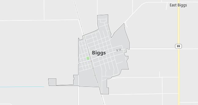 Map of Biggs, CA