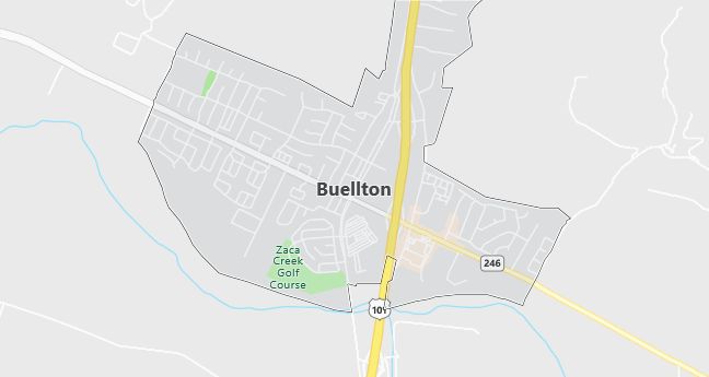 Map of Buellton, CA