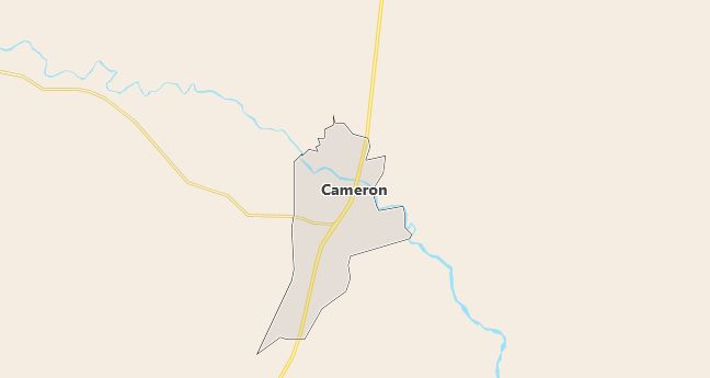 Map of Cameron, AZ