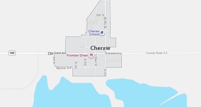 Map of Cheraw, CO