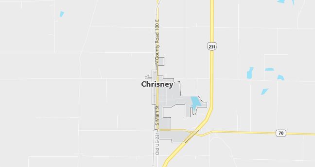 Map of Chrisney, IN