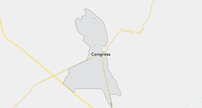 Map of Congress, AZ