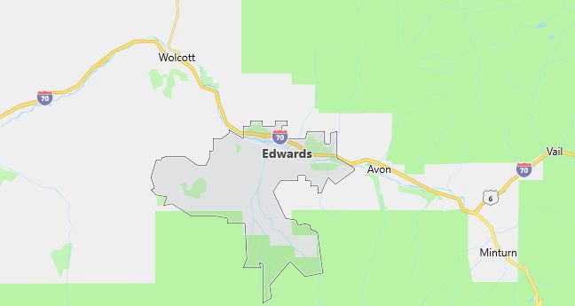 Map of Edwards, CO