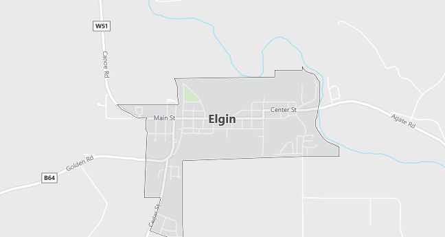 Map of Elgin, IA