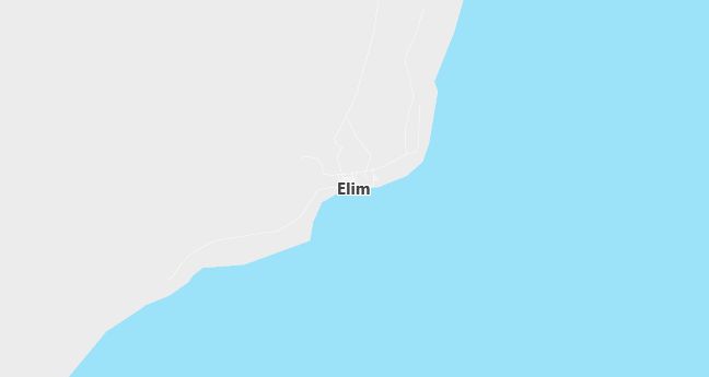 Map of Elim, AK