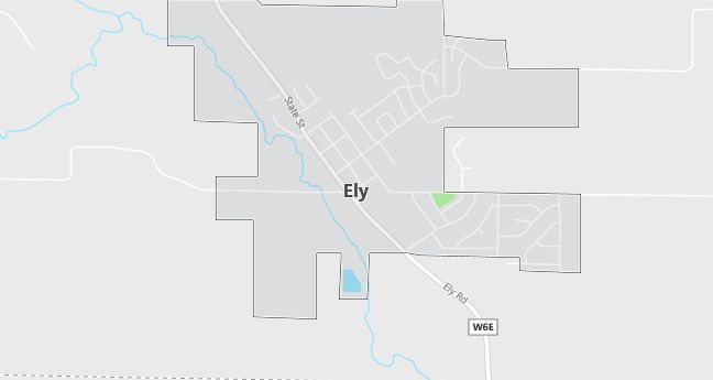 Map of Ely, IA