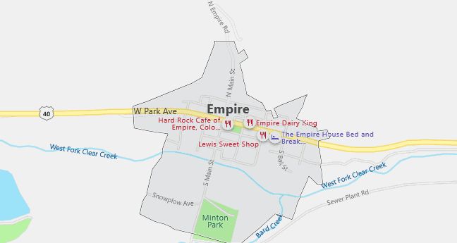 Map of Empire, CO