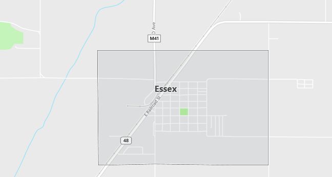 Map of Essex, IA