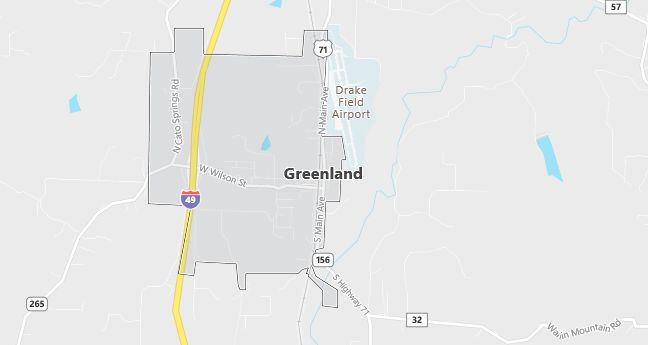 Map of Greenland, AR