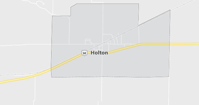 Map of Holton, IN