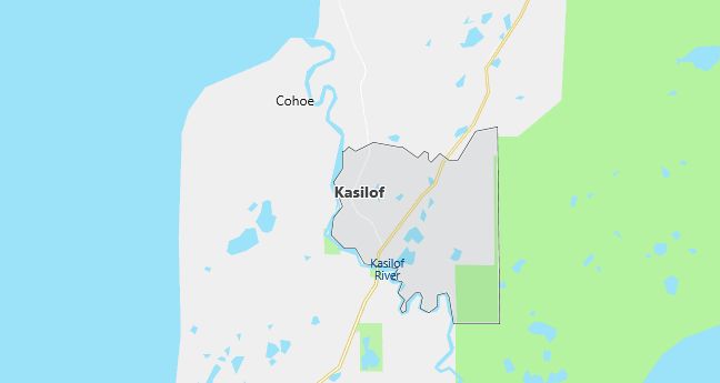 Map of Kasilof, AK