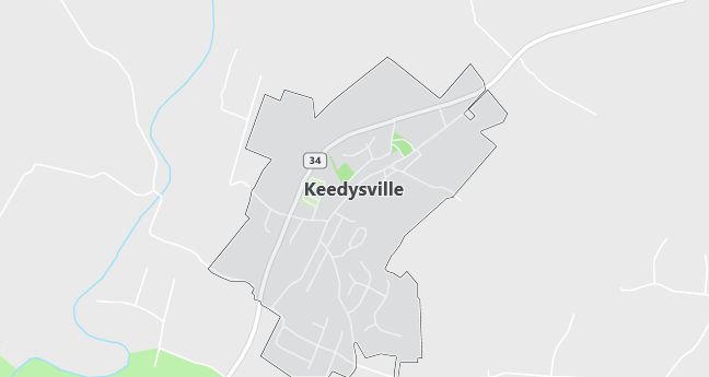 Map of Keedysville, MD