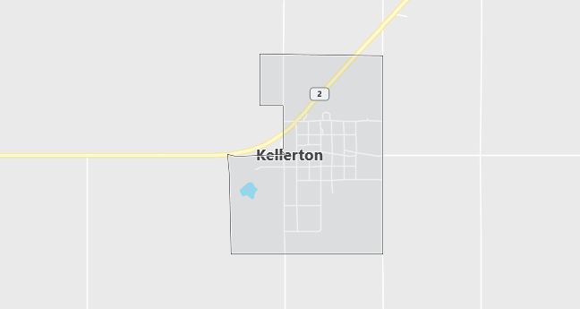 Map of Kellerton, IA