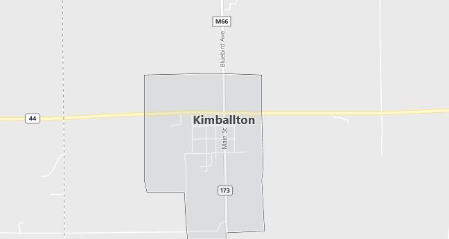 Map of Kimballton, IA