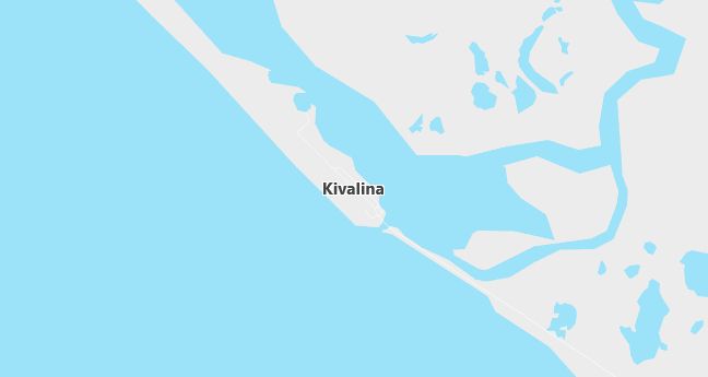 Map of Kivalina, AK