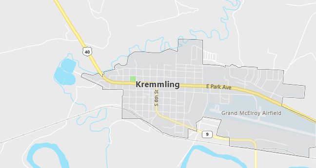 Map of Kremmling, CO