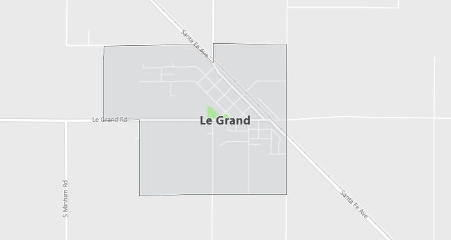 Map of Le Grand, CA