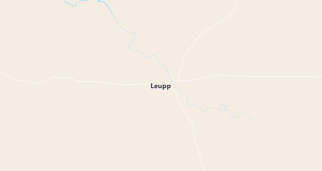 Map of Leupp, AZ