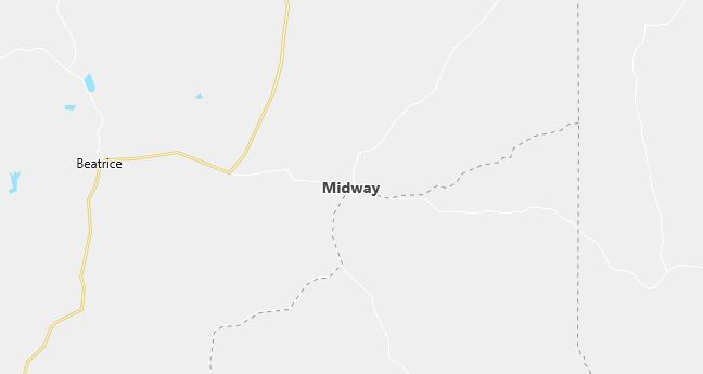 Map of Midway, AL