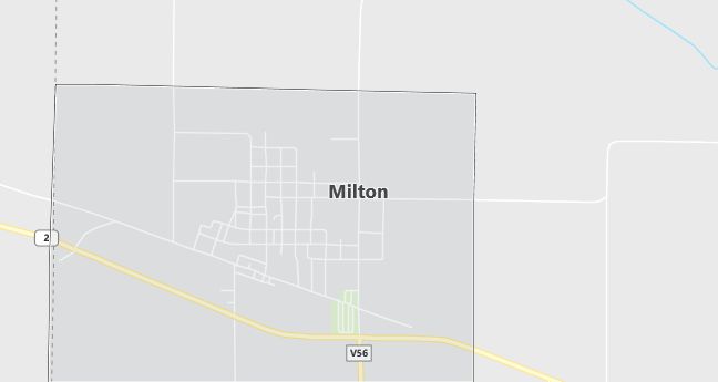 Map of Milton, IA