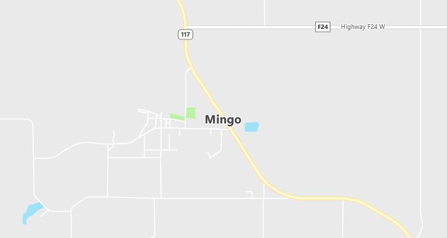 Map of Mingo, IA