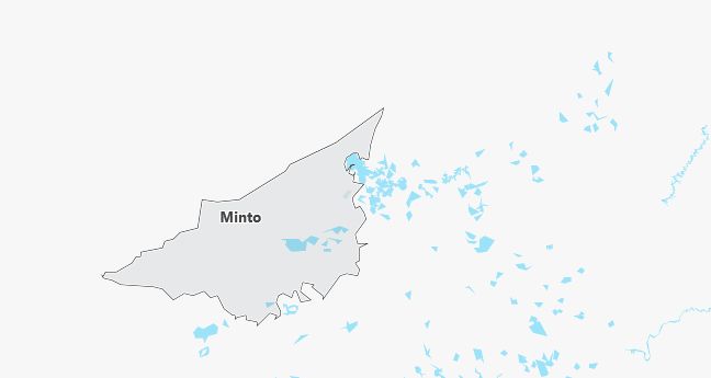 Map of Minto, AK