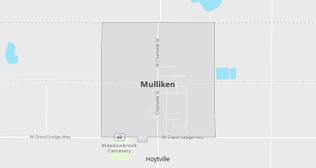 Map of Mulliken, MI