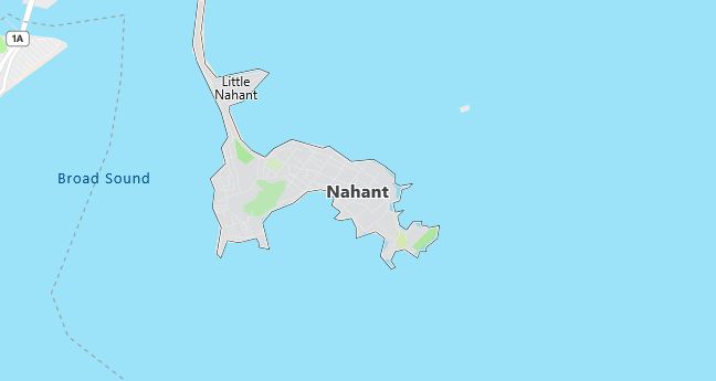 Map of Nahant, MA