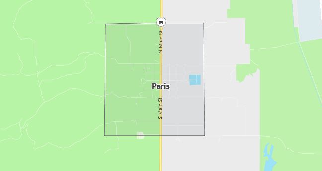 Map of Paris, ID