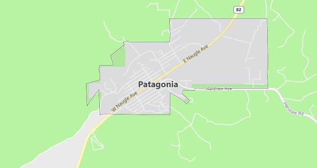 Map of Patagonia, AZ