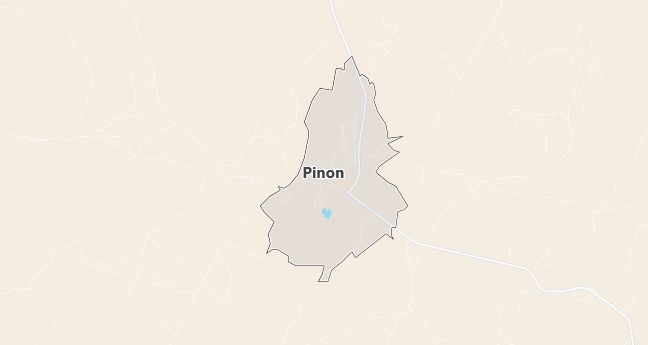 Map of Pinon, AZ