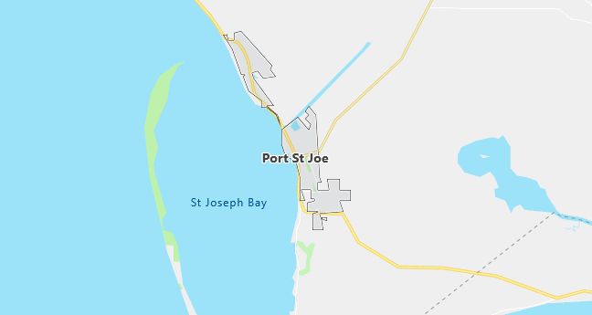 Map of Port Saint Joe, FL