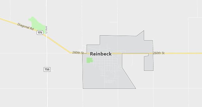 Map of Reinbeck, IA