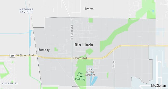 Map of Rio Linda, CA