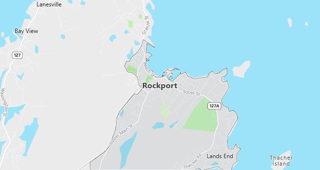 Map of Rockport, MA