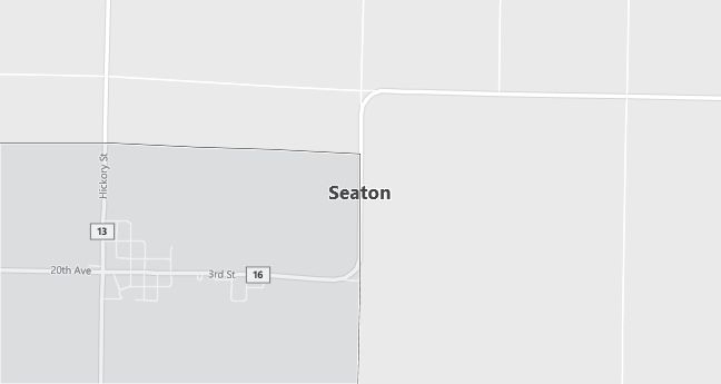 Map of Seaton, IL