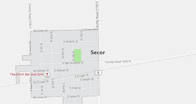 Map of Secor, IL