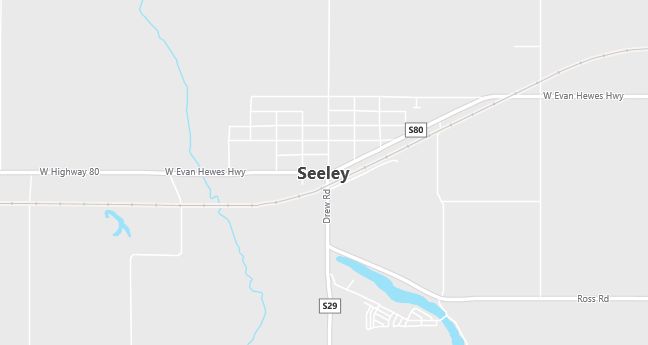 Map of Seeley, CA