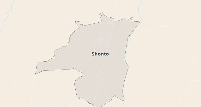 Map of Shonto, AZ