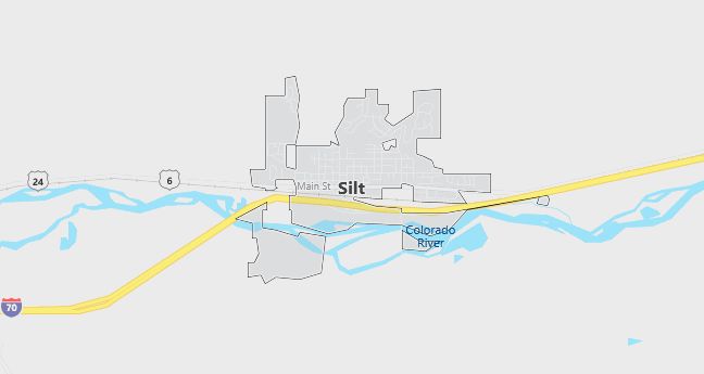 Map of Silt, CO