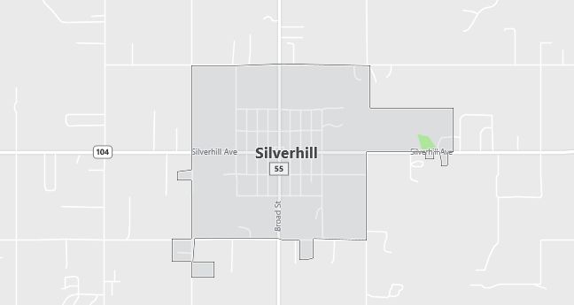 Map of Silverhill, AL