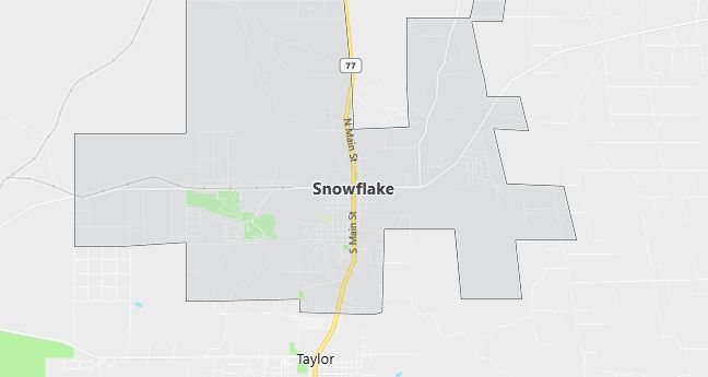 Map of Snowflake, AZ